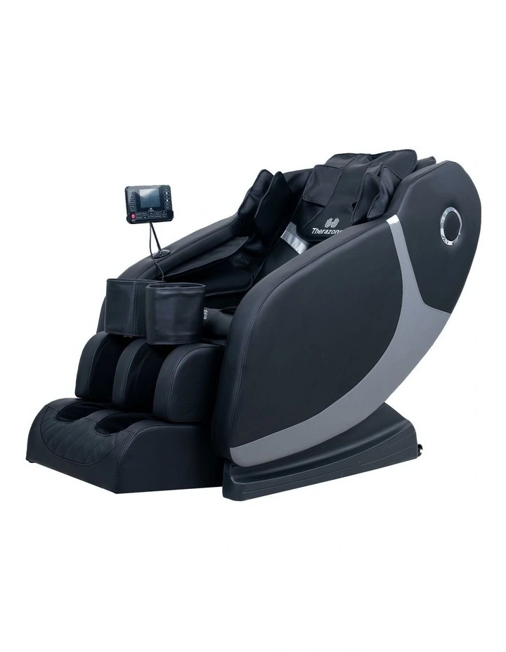 Full Body Electric Massage Chair with Shiatsu Recliner in Black