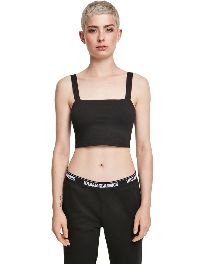 Cropped Top in Black