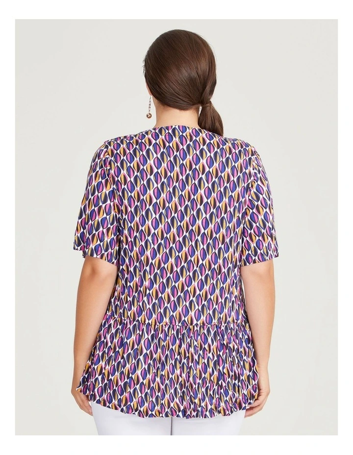 Bamboo Geo Essence Top in Print
