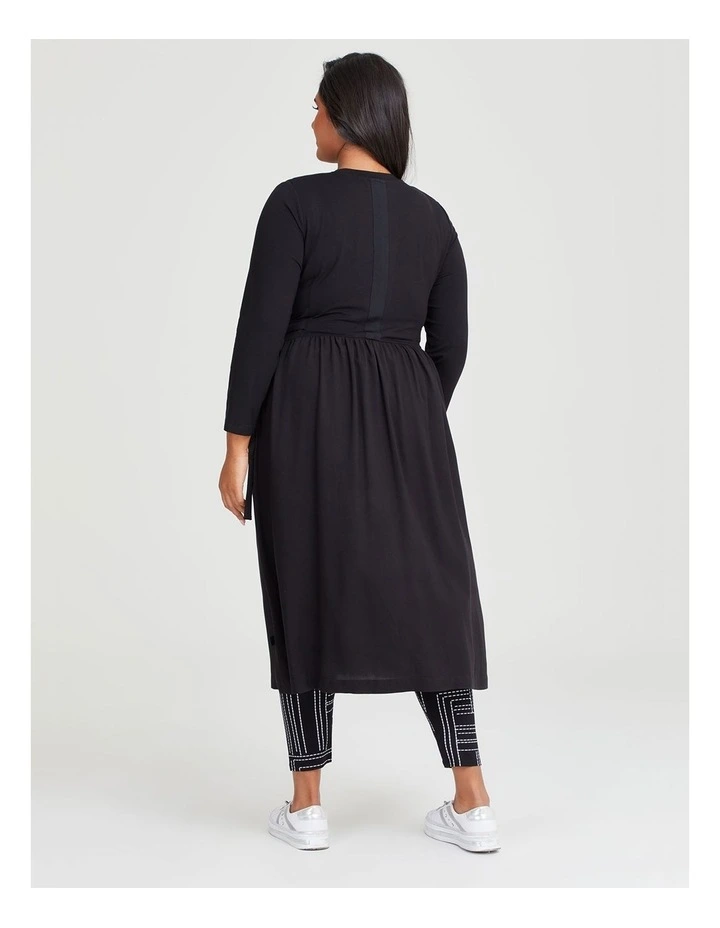 Natural Carliedress in Black