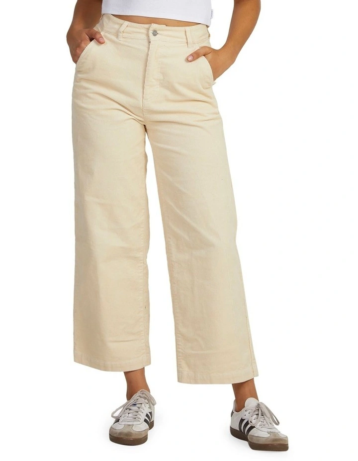 Fresh Prince Cord Pants in Beige