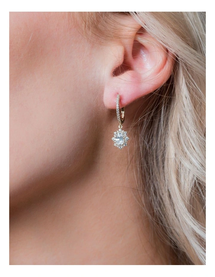 Iconic Bridal Eloise Earrings Gold