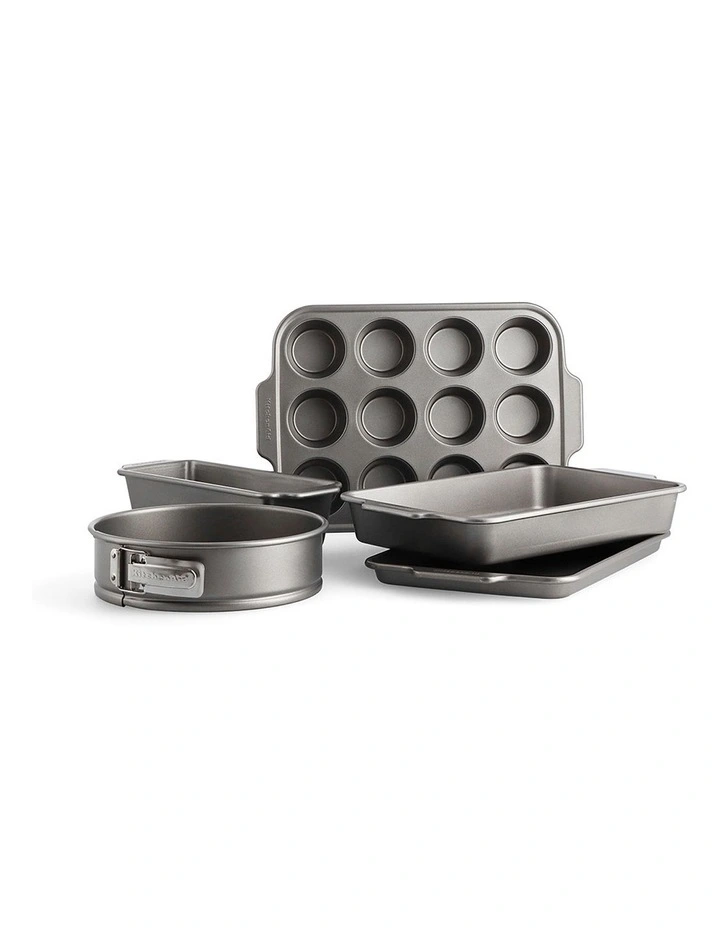 Bakeware 5 Piece Set in Grey