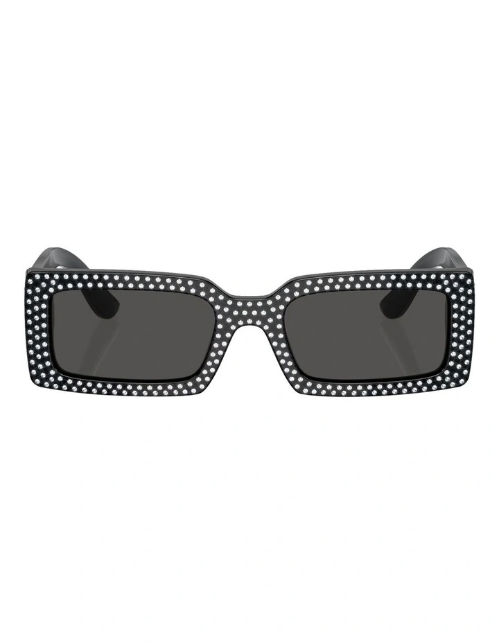 DG4447B Sunglasses in Black