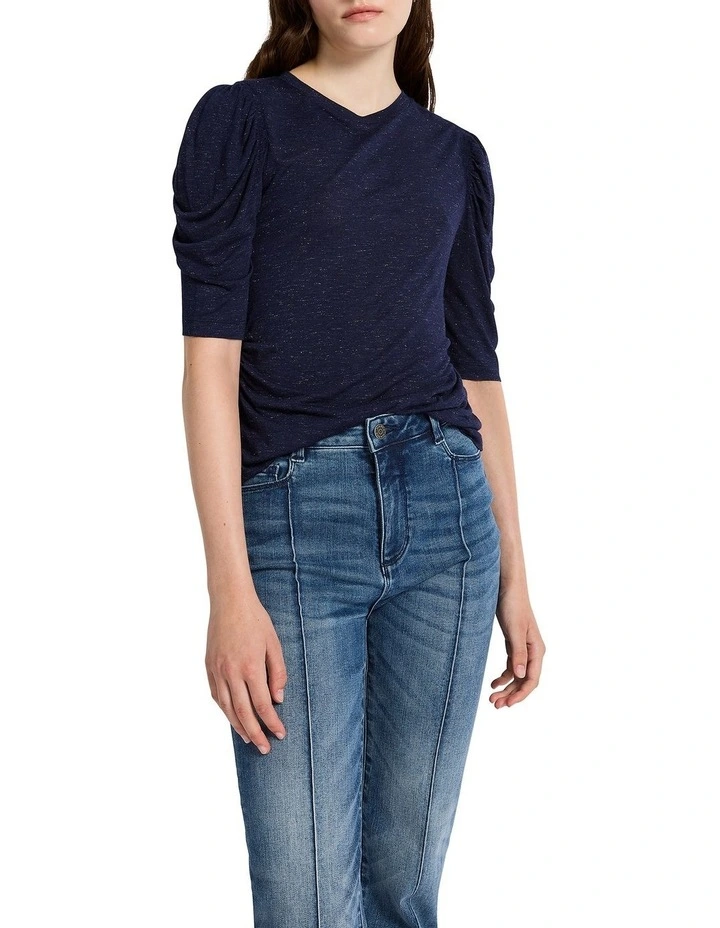 Let Me In Shimmer Top in Emmett