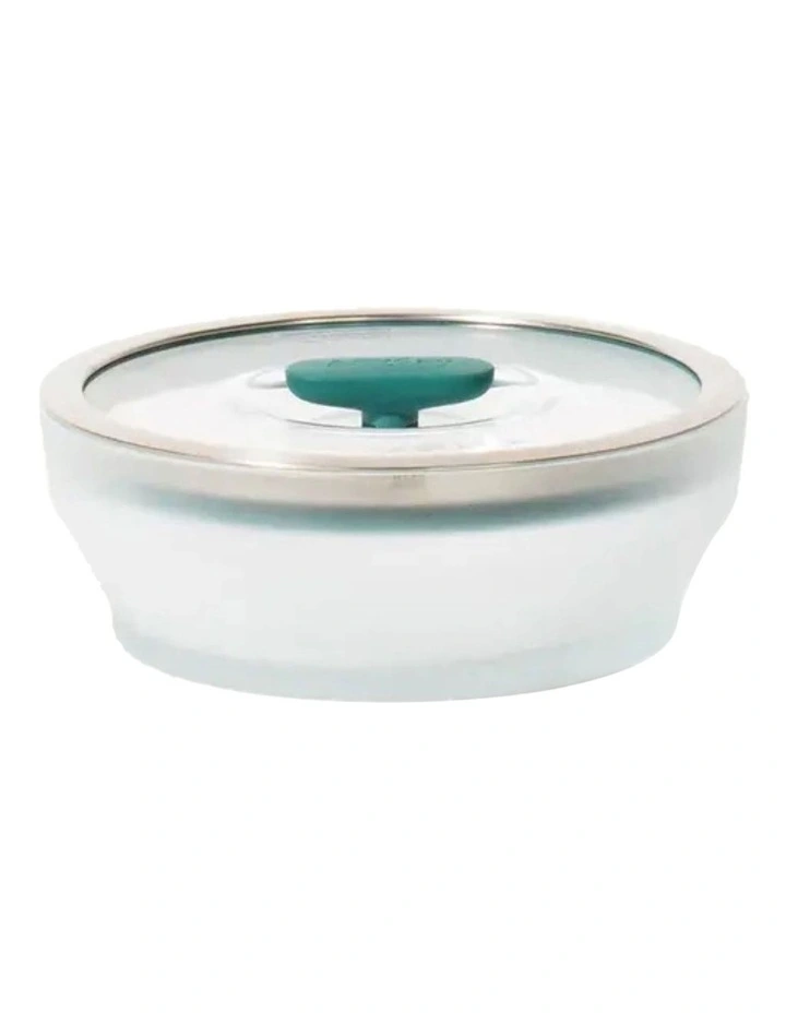 Covered Medium Shallow Dish 18cm/0.95L in Kale