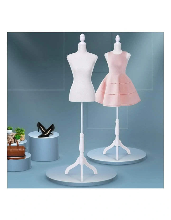 Female Model Dressmaker Mannequin in White