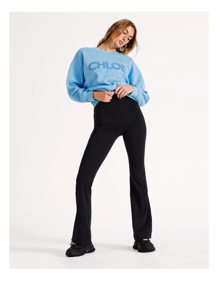 Flare Legging in Black