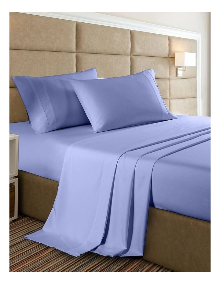 2000TC Bamboo Cooling Sheet Set in Mid Blues