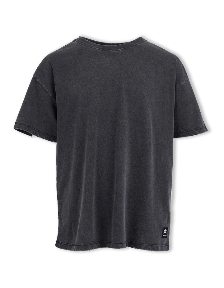 Vintage Wash Tee 3-7 Years 2 Pack in Black/White