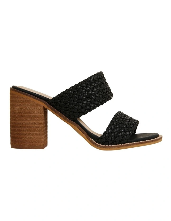 Host Black Nubuck Sandals
