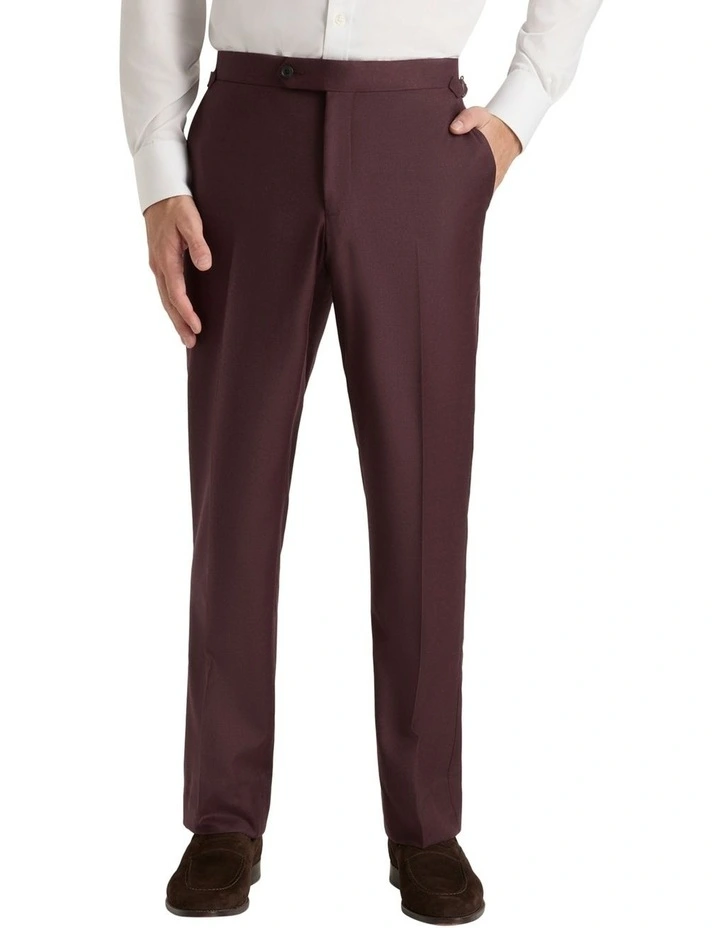 Garth Trouser in Burgundy