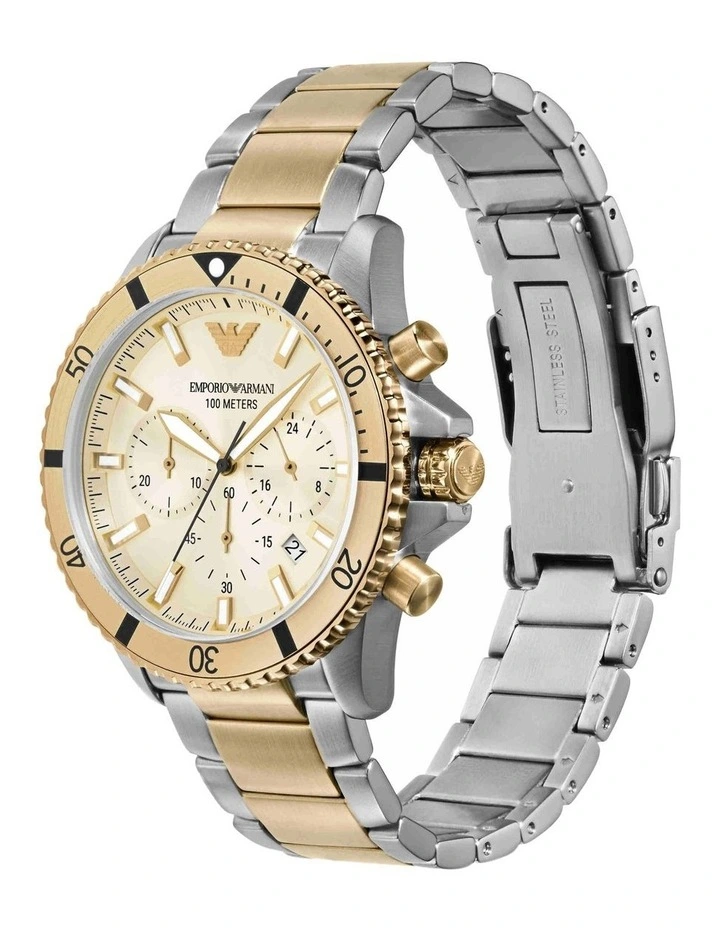 Chronograph Watch AR11606 in Two Tone