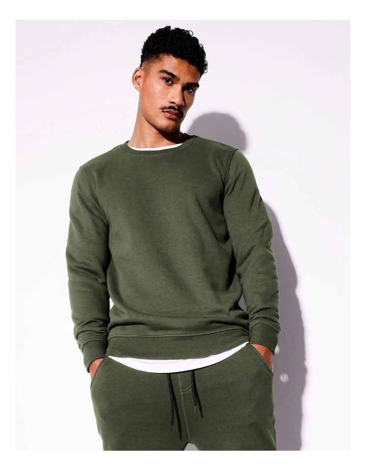 Ryder Crew Sweat in Green