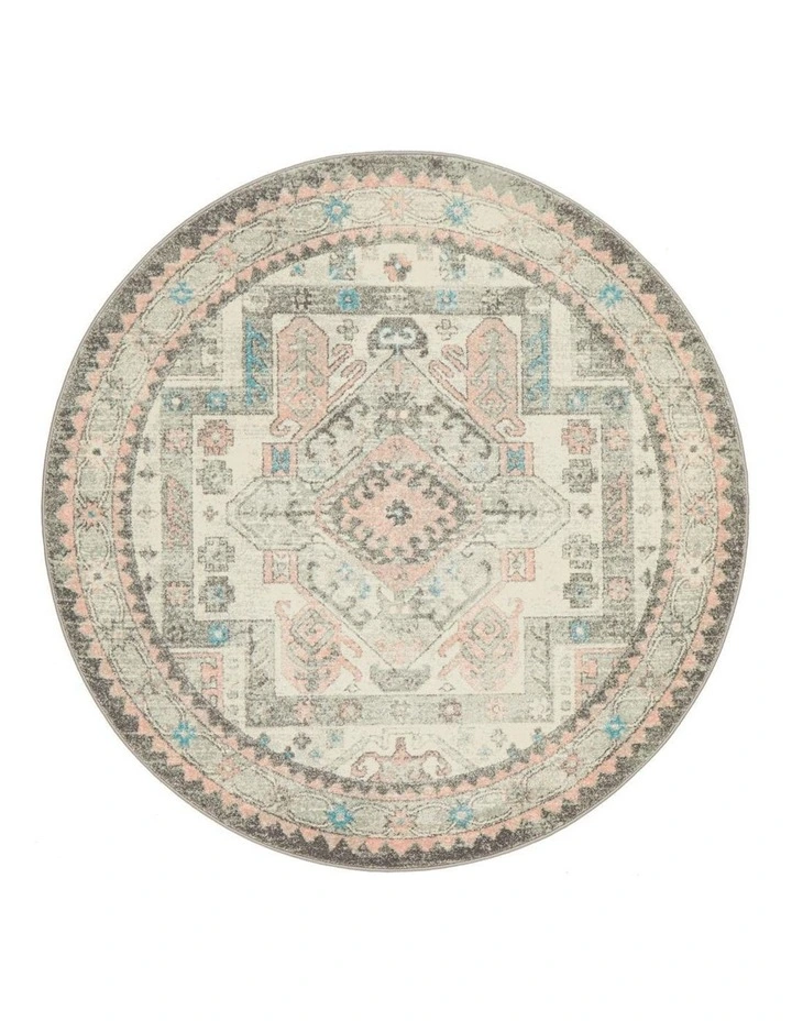 Avenue 704 Silver Round Rug