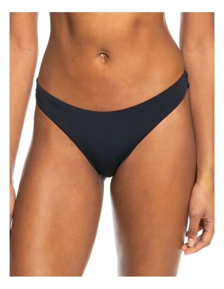 Beach Classics Mini Bikini Bottoms in Black