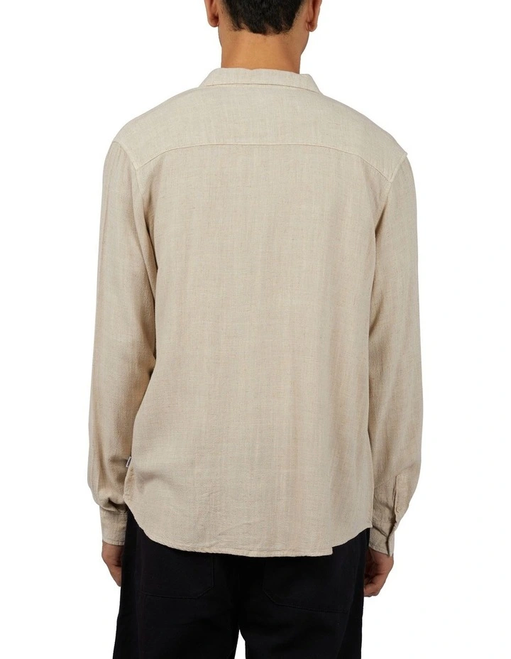 Mason Linen Shirt in Natural