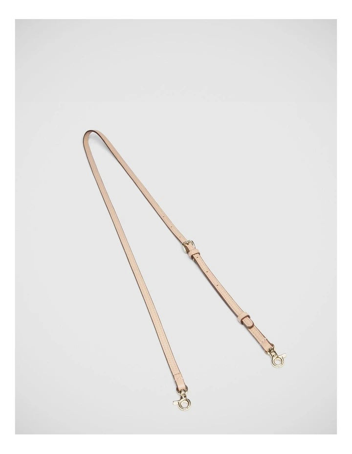 Link Crossbody Bag Strap 8mm in Almond