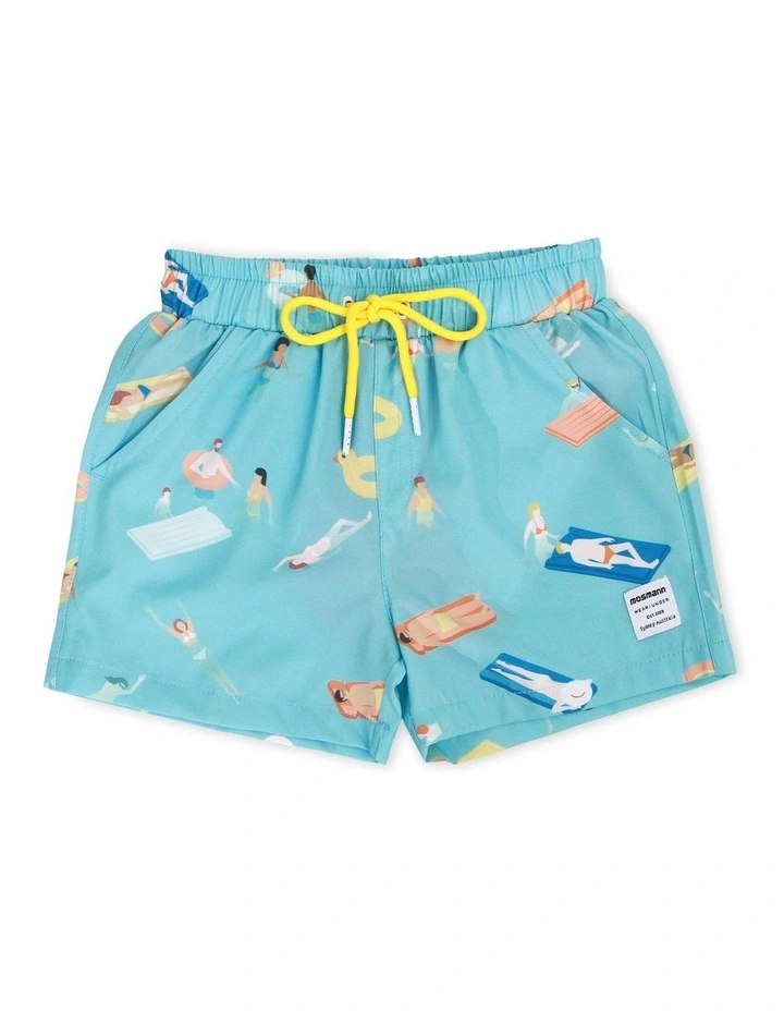 Cabana Swim Shorts in Blue