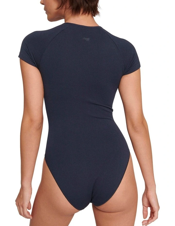 Ever Infused Aloe Bodysuit in Black