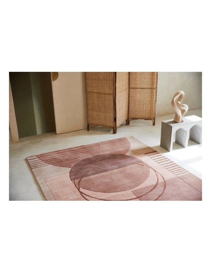 Decor Lola Rug 95403 in Pink