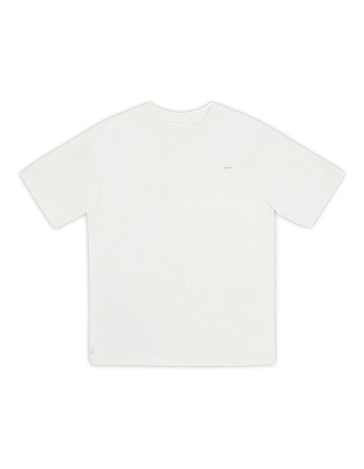 The Indie Newport Tee (8-14 Years) in Chalk