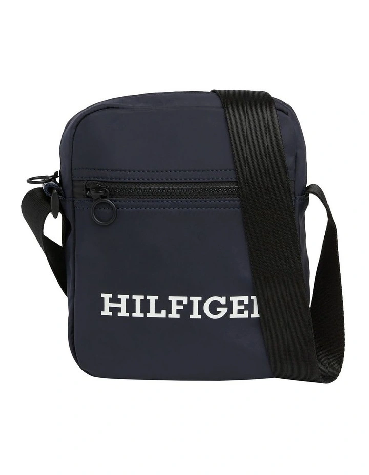 Recycled Small Reporter Bag in Blue