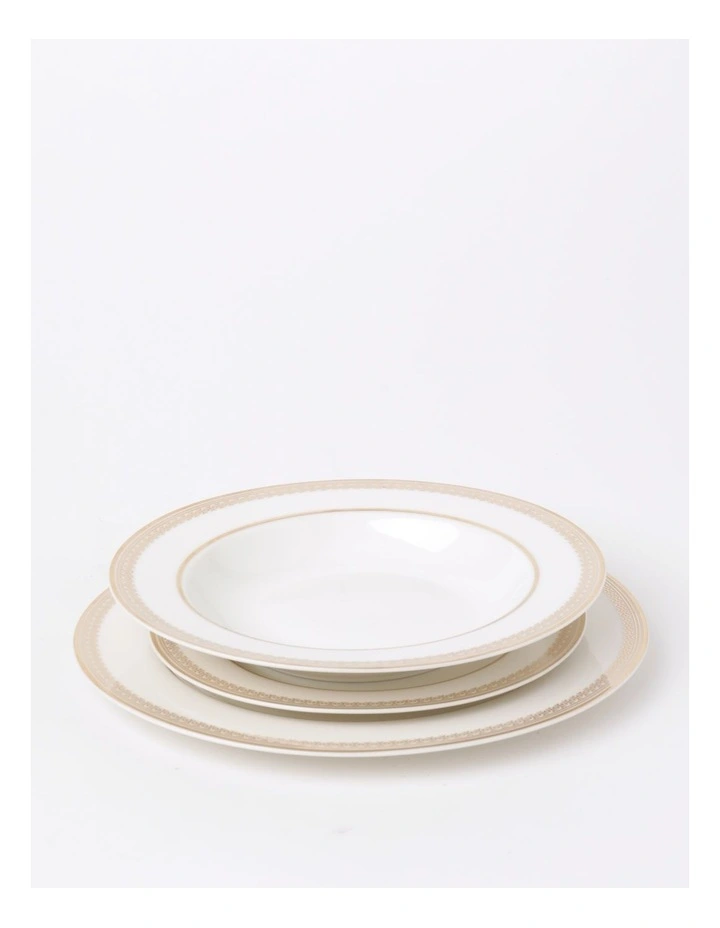 Gabrielle 12pc Dinner Set in Gold