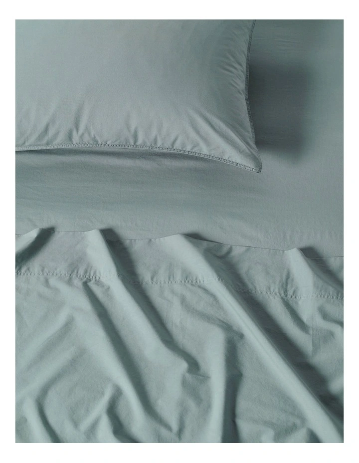 Terra Organic Cotton Sheet Set in Ocean