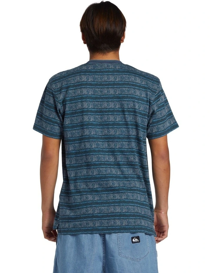 Pacific Tribe Short Sleeve T-shirt in Pacific Tribe Dark Navy