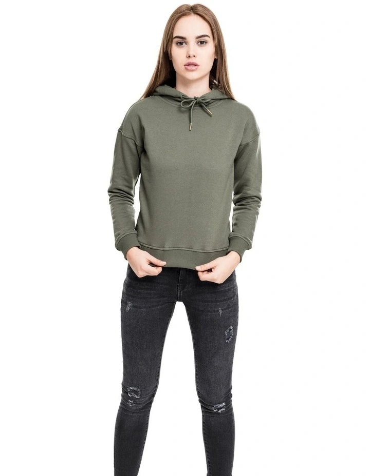 Basic Hoody in Olive