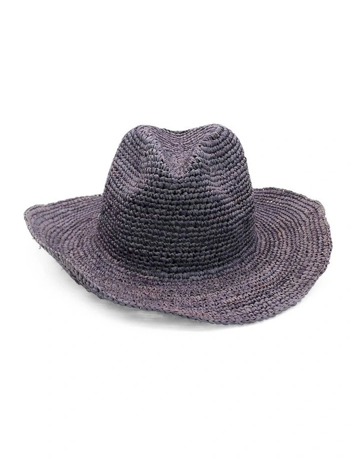Winton Fedora Hat in Amethyst