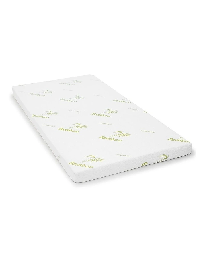 Cool Gel Memory Foam 8cm Mattress Topper Bamboo Fabric Cover Ecologic King Single