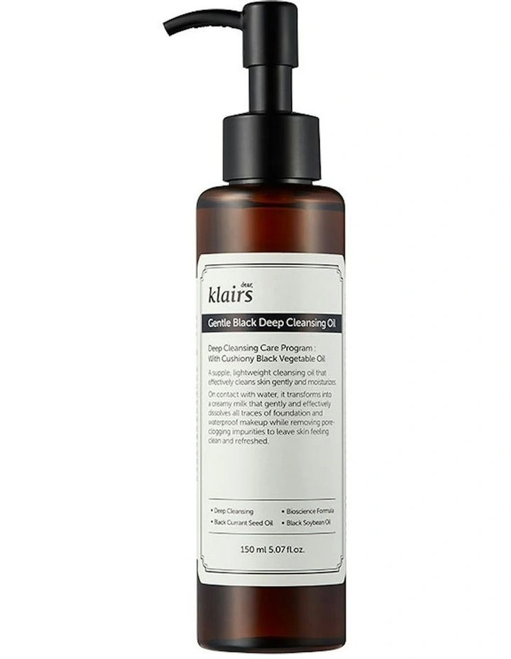 Gentle Black Deep Cleansing Oil