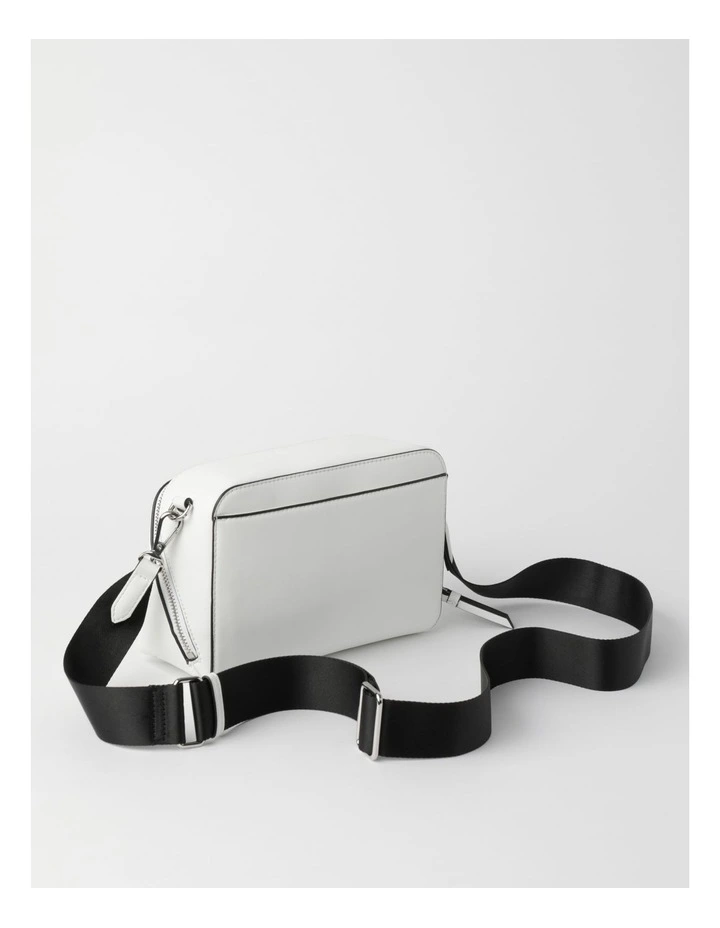Tilly Optic Crossbody Bag in White
