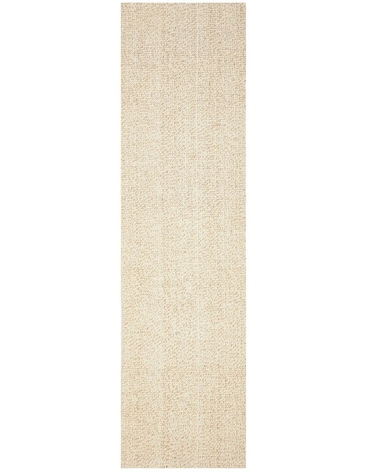 Madras Parker Runner Rug in Cream