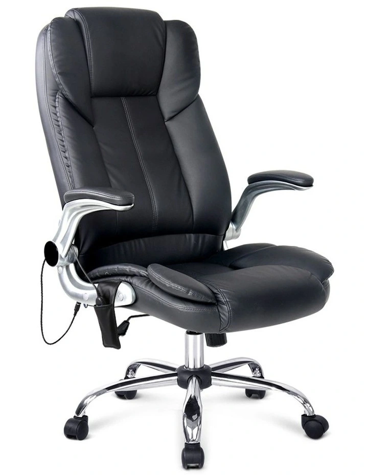 8 Point PU Leather Massage Chair