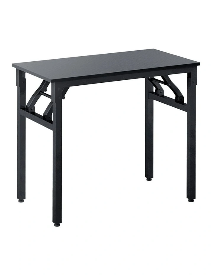 Folding Computer Desk in Black