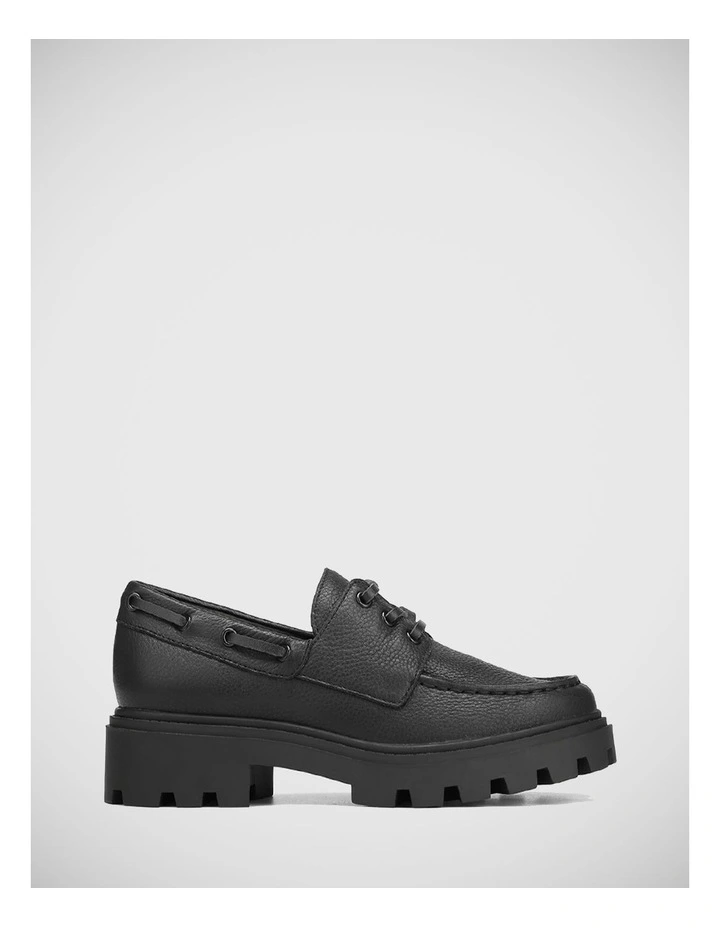 Fiorentina Leather Brogue in Black