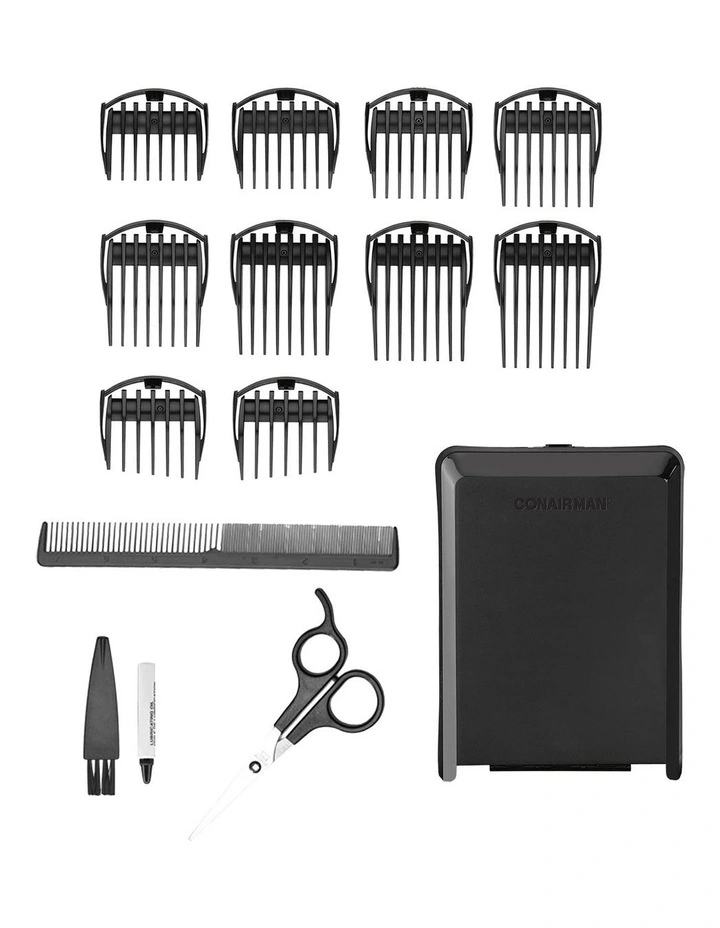 The XPERT Clip Hair Clipper Kit In Blue/Gold Vsm990A