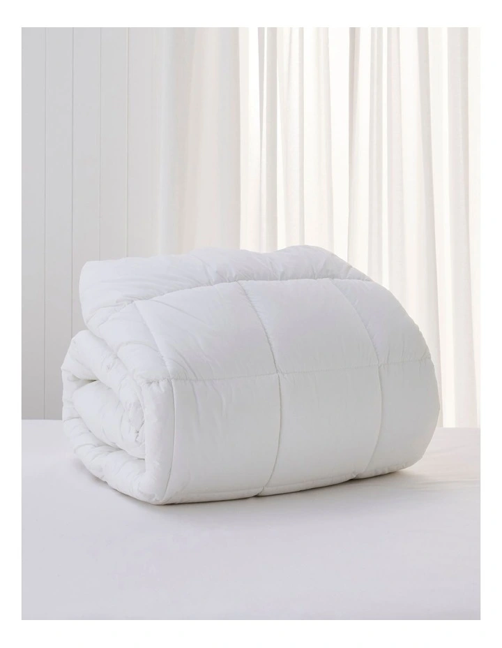 Classic Cool Dry Comfort Mattress Topper in White
