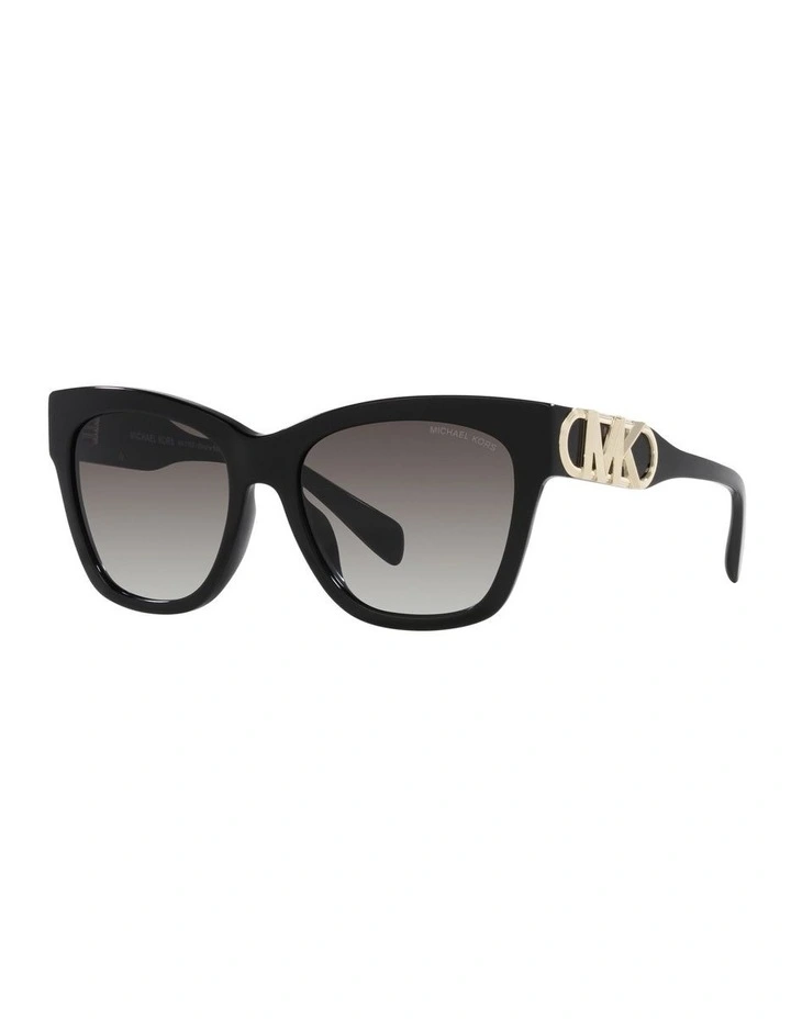 Empire Square Sunglasses in Black