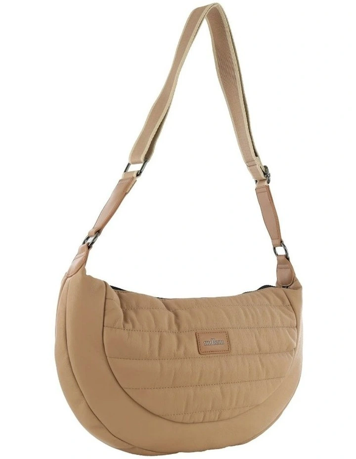 Fashion Puffer Crossbody Bag in Blush