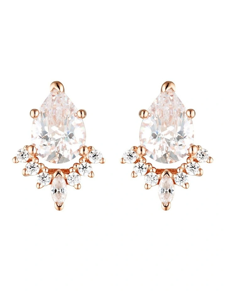 Iconic Bridal Penelope Earring Rose Gold