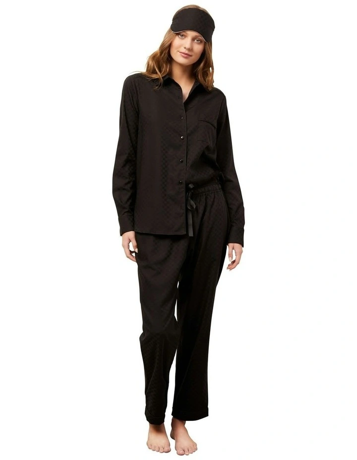Ash Pyjama Set in Black