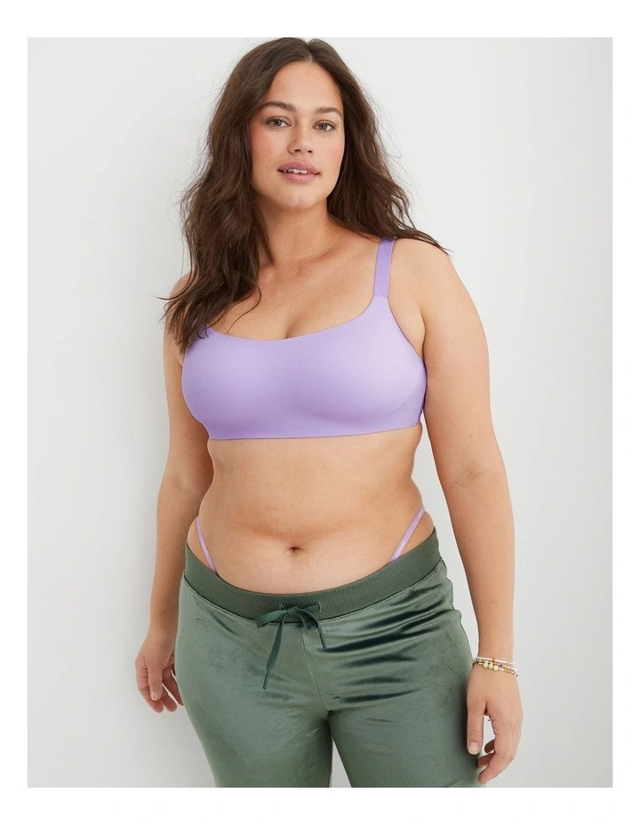 Smoothez Bra-ish Wireless Bralette in Violet Flurry