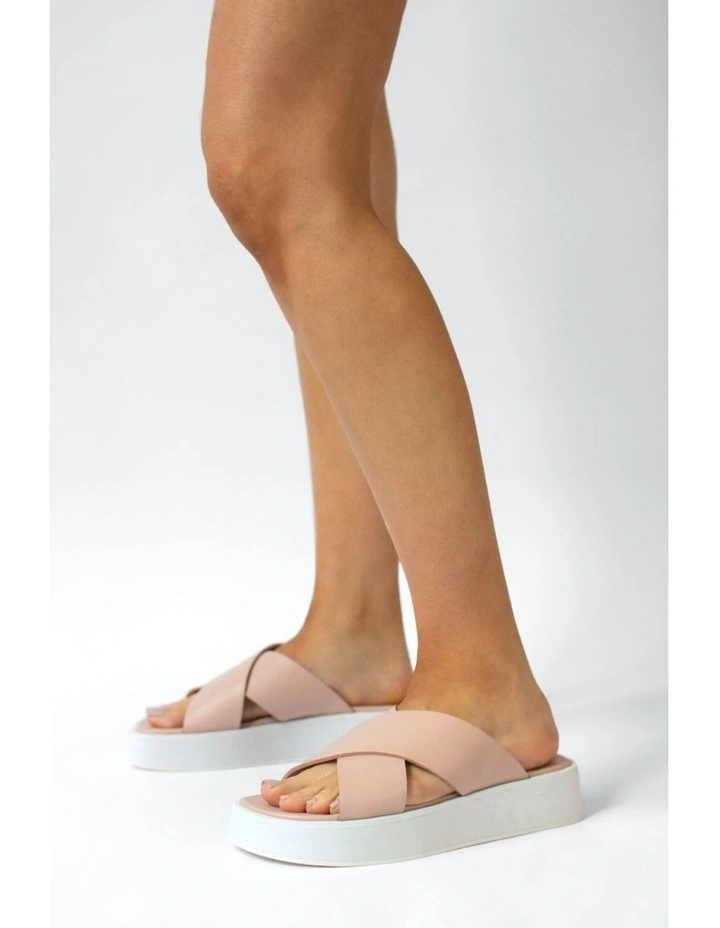 Pippi I Flat Sandals in Pink