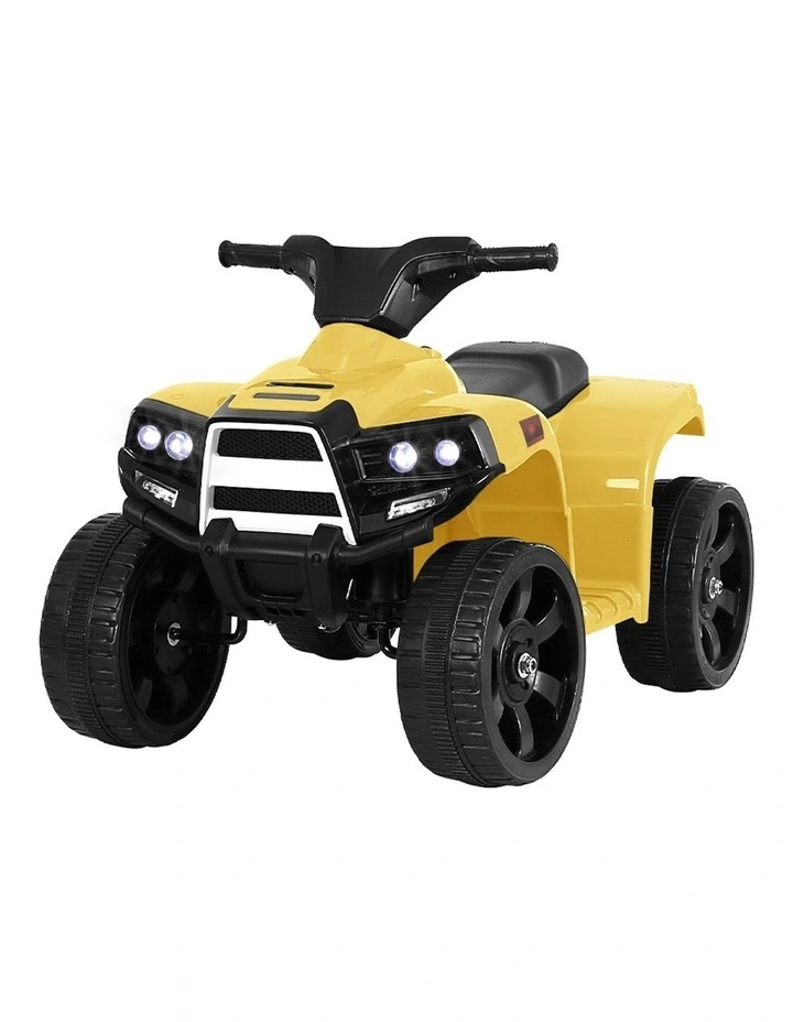 ATV Quad Motorbike Ride On Car in Yellow