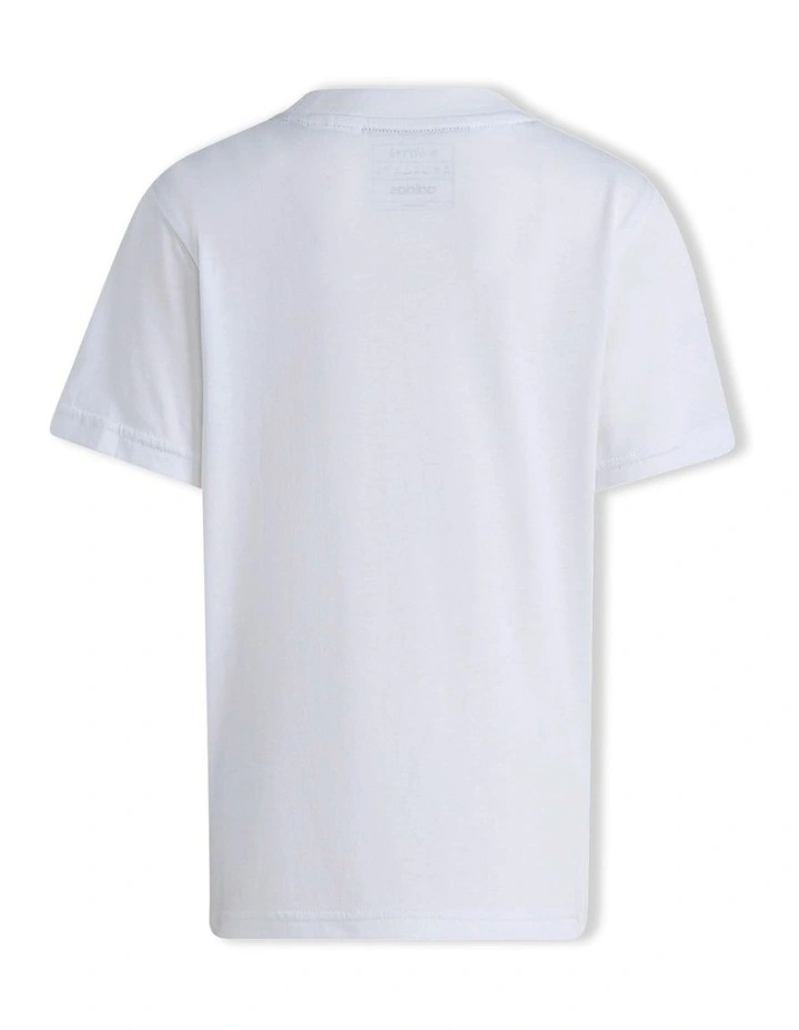Essentials Logo T-shirt in White/Black