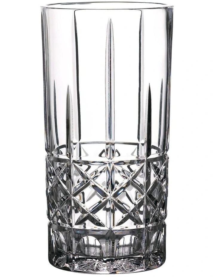 Brady 23cm Glass Vase Clear